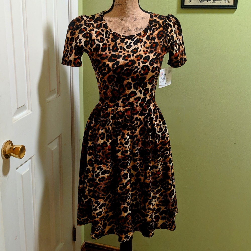 Leopard party dress 🐆